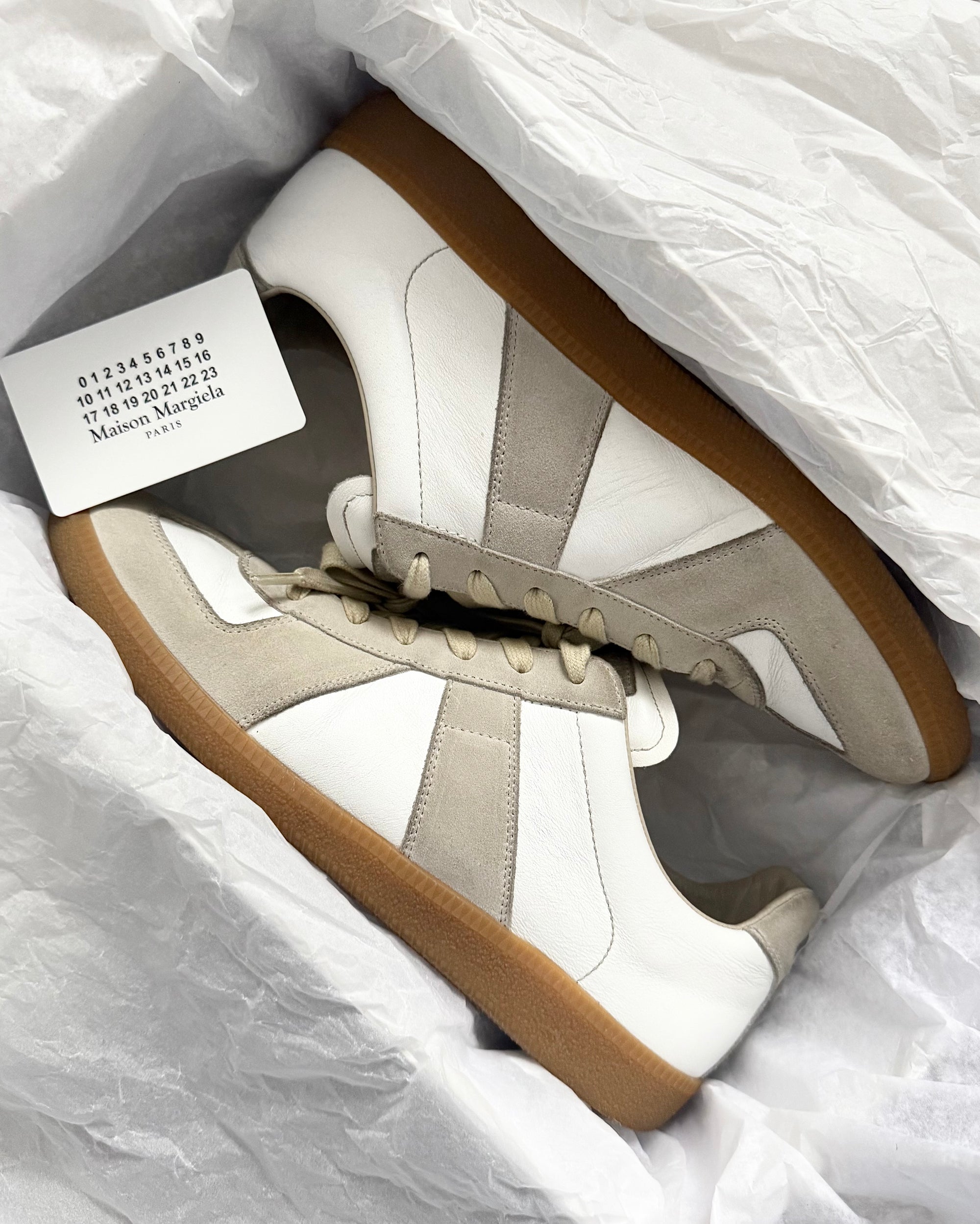 Maison Martin Margiela Authentic 'Replica' Germany Army Trainer GATs - Size UK9/US10/EU43