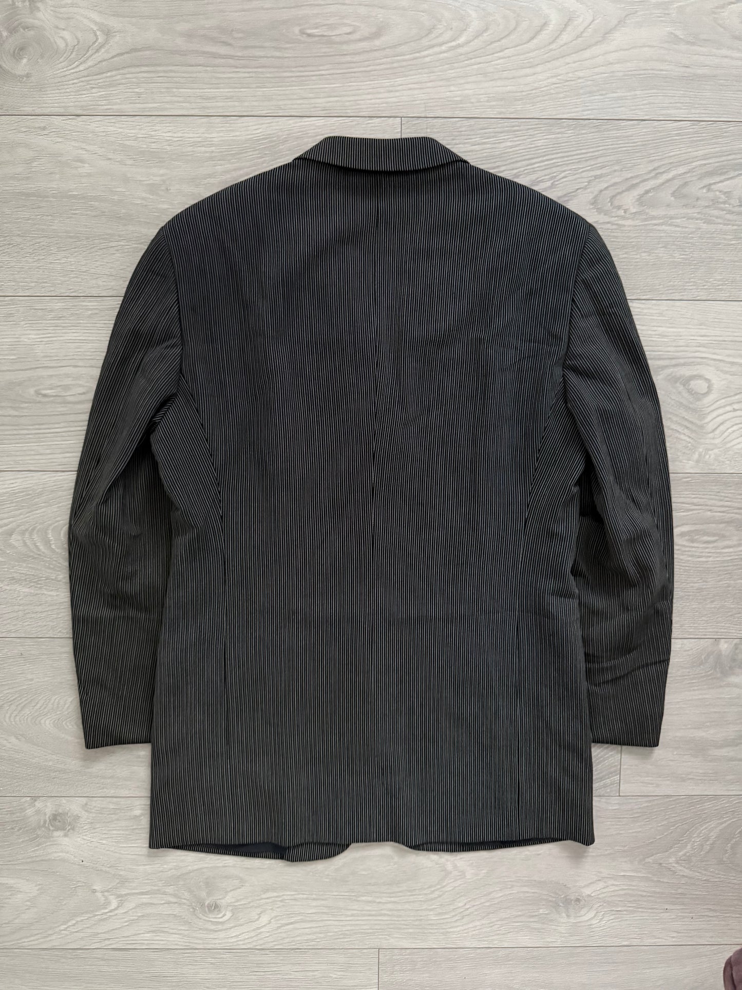 Armani 1990s Striped Wool Suit - Size S Jacket / 30" Waist