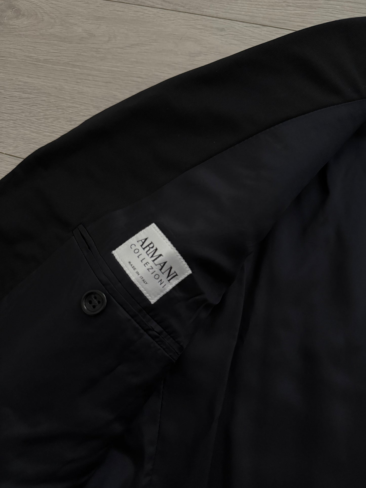 Giorgio Armani 1990s 3B Pleated Wool Suit - Size XL Jacket / 36" Waist