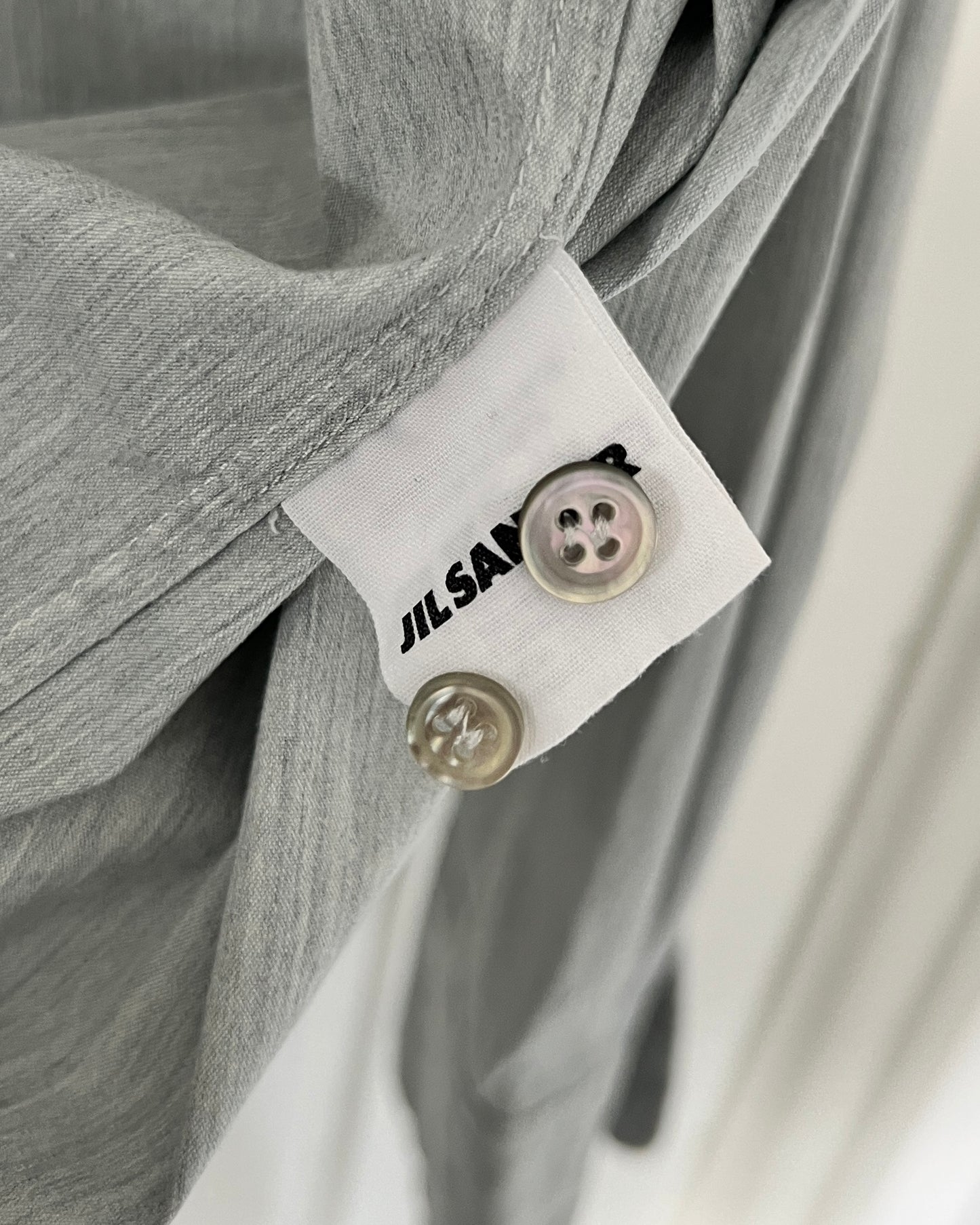 Jil Sander by Raf Simons 00s Zip-Front Shirt Jacket - Size S