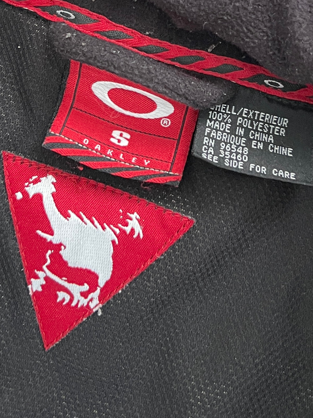 Oakley Software 00s Toggle Fleece Technical Jacket - Size S