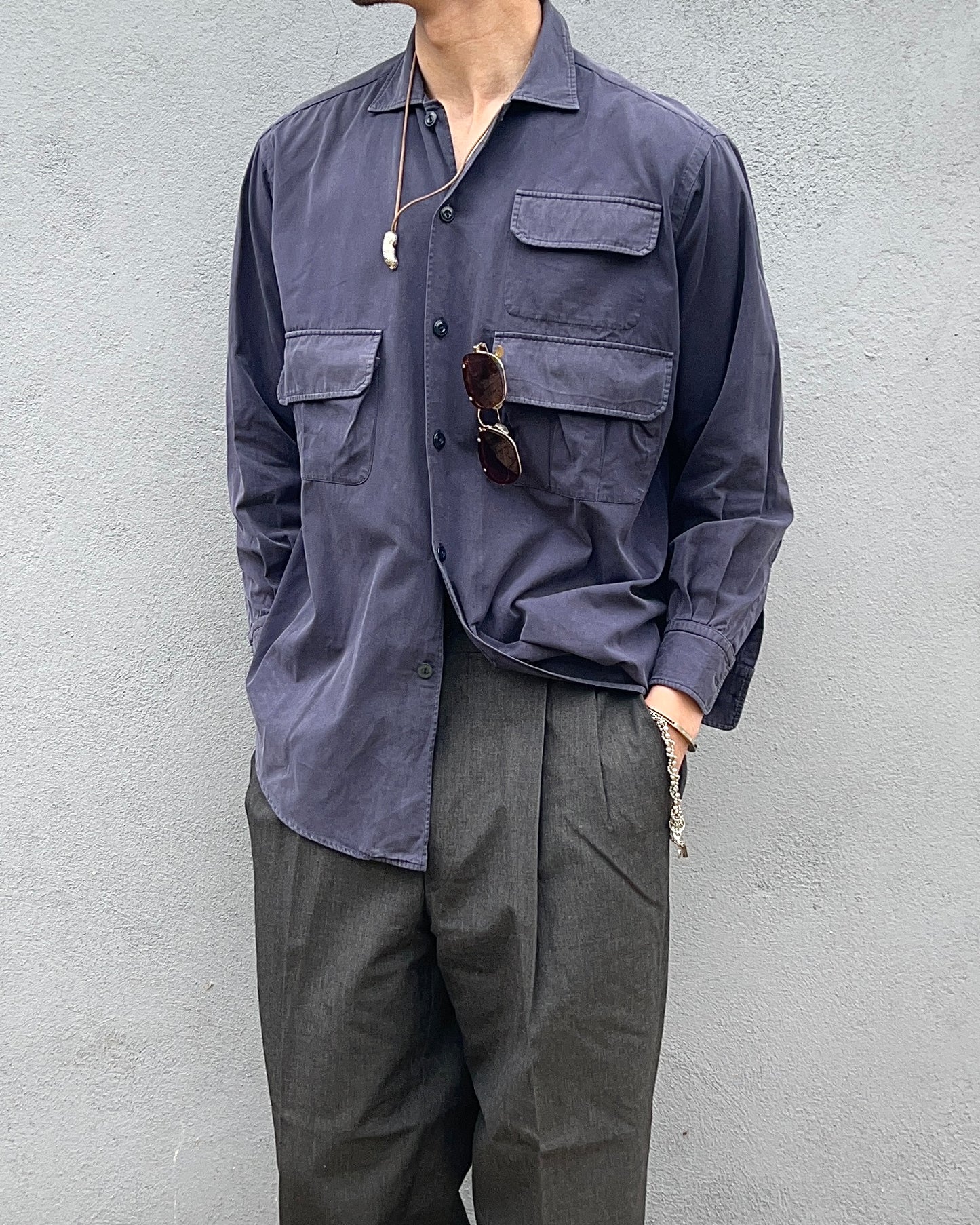 Comme Des Garcons Homme 1995 Pleated Wool Trousers - Size 30