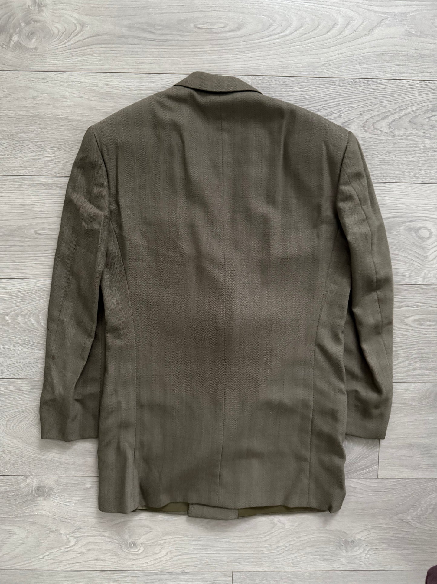 Giorgio Armani 1990s Double-Breasted Wool Suit - Size S Jacket / 30" Waist