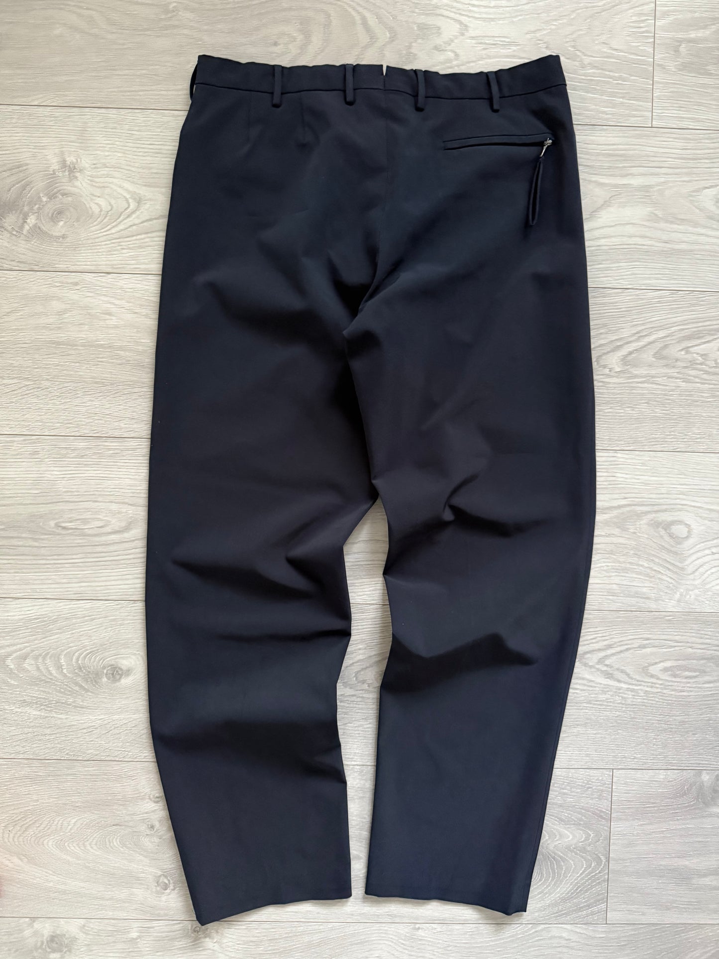 Prada 2003 Nylon Gabardine Tech Fabric Pants - Size 34
