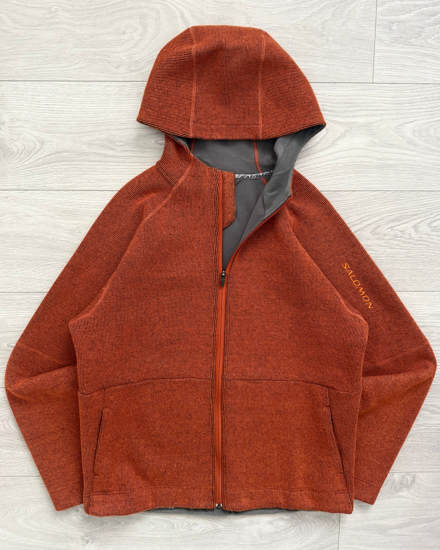 Salomon 2004 Tech Knit Fleece Lined Jacket - Size L