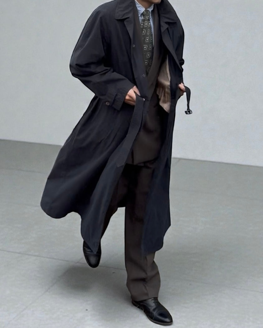 Giorgio Armani 1990s Waterproof Trench Coat - Size XL – NDWC0 Shop