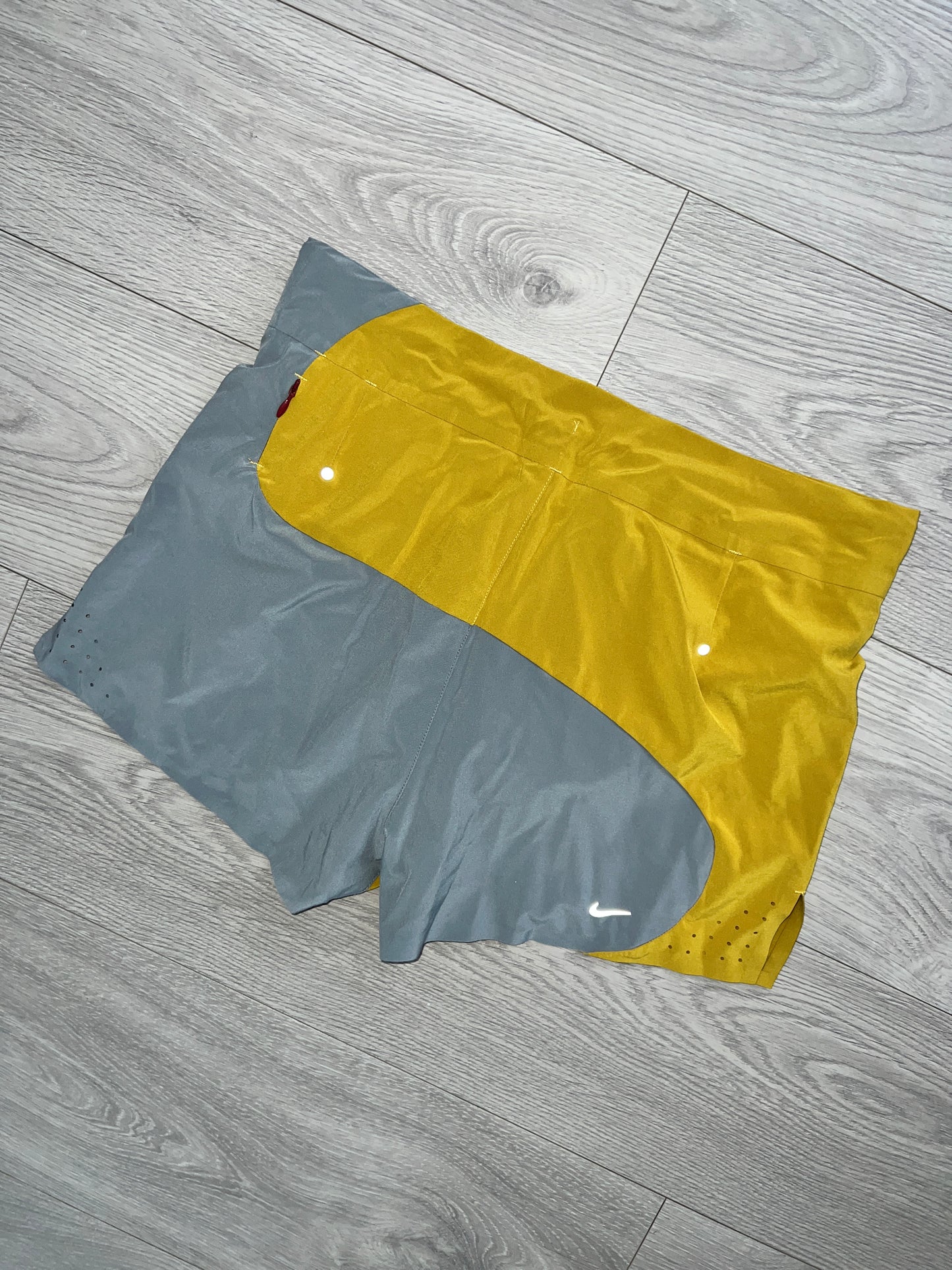 Nike Gyakusou SS2014 Curve Split 'Light/Dark' Tech Shorts - Size M & L