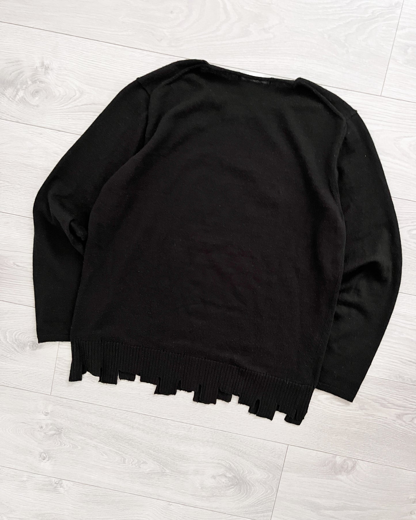 Comme Des Garcons SHIRT Uneven Hem Knit - Size L