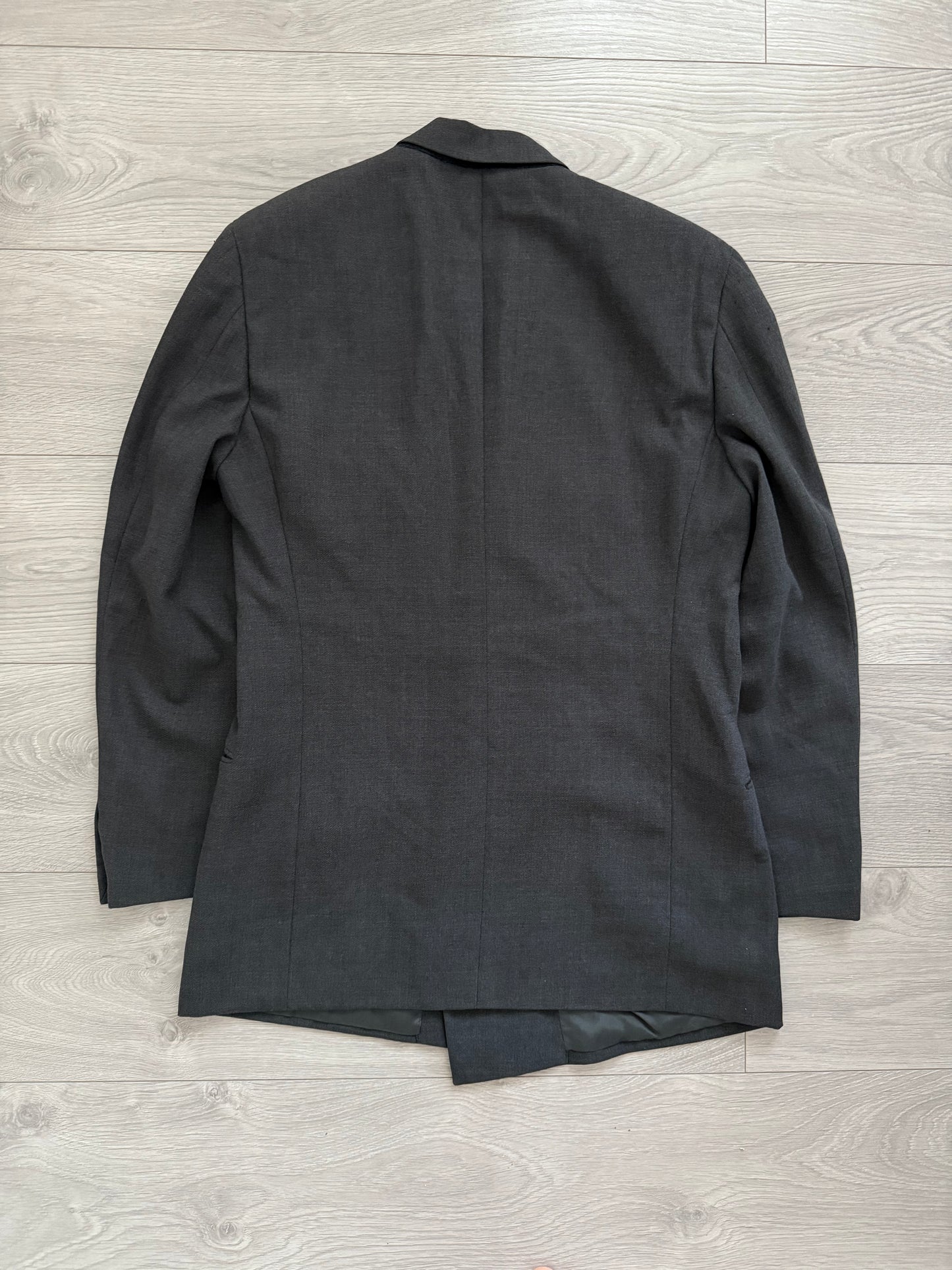 Giorgio Armani 1990s Double-Breasted Pleated Wool Suit - Size M Jacket / 32" Waist