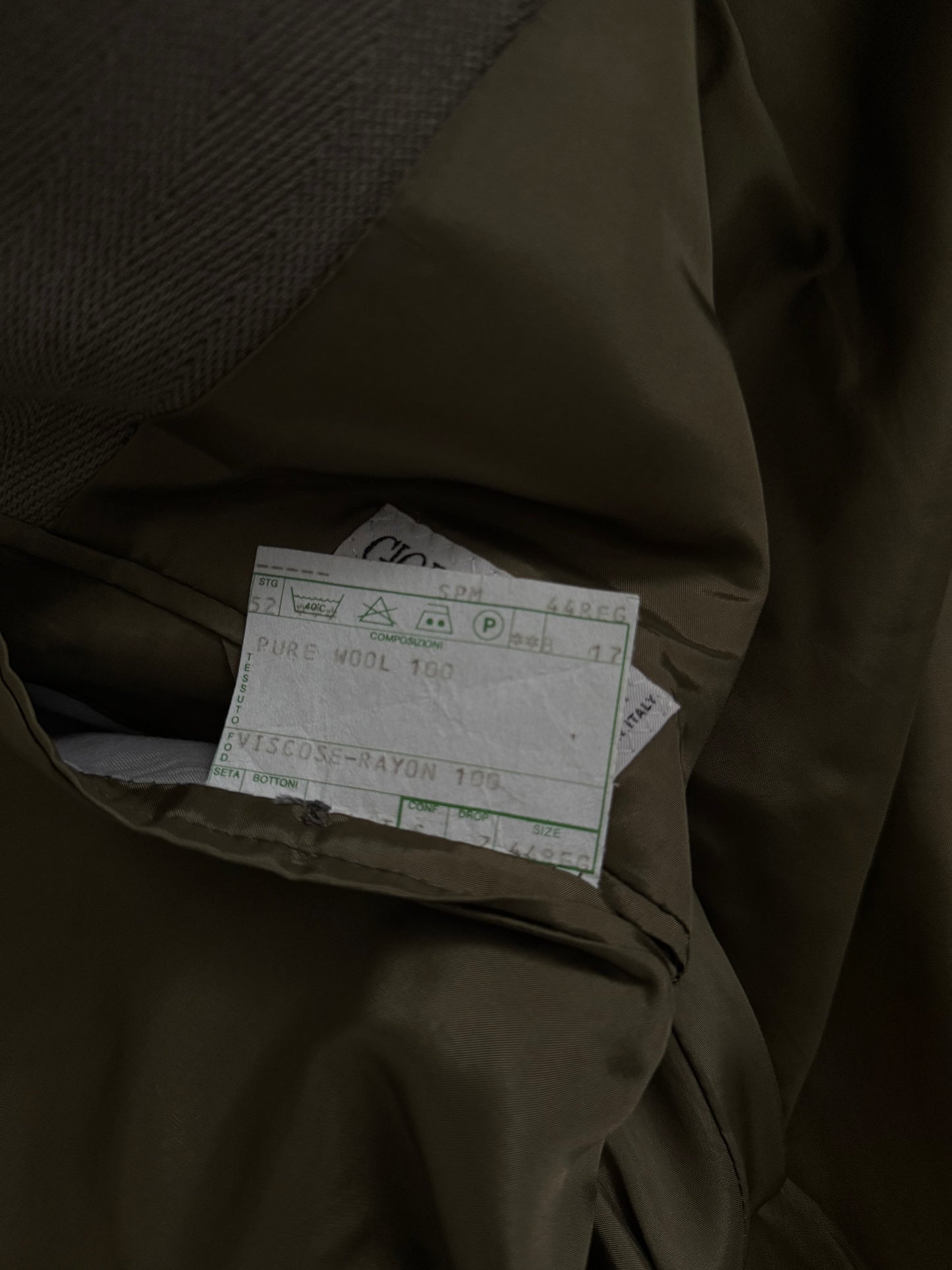 Giorgio Armani 1990s Double-Breasted Wool Suit - Size S Jacket / 30" Waist