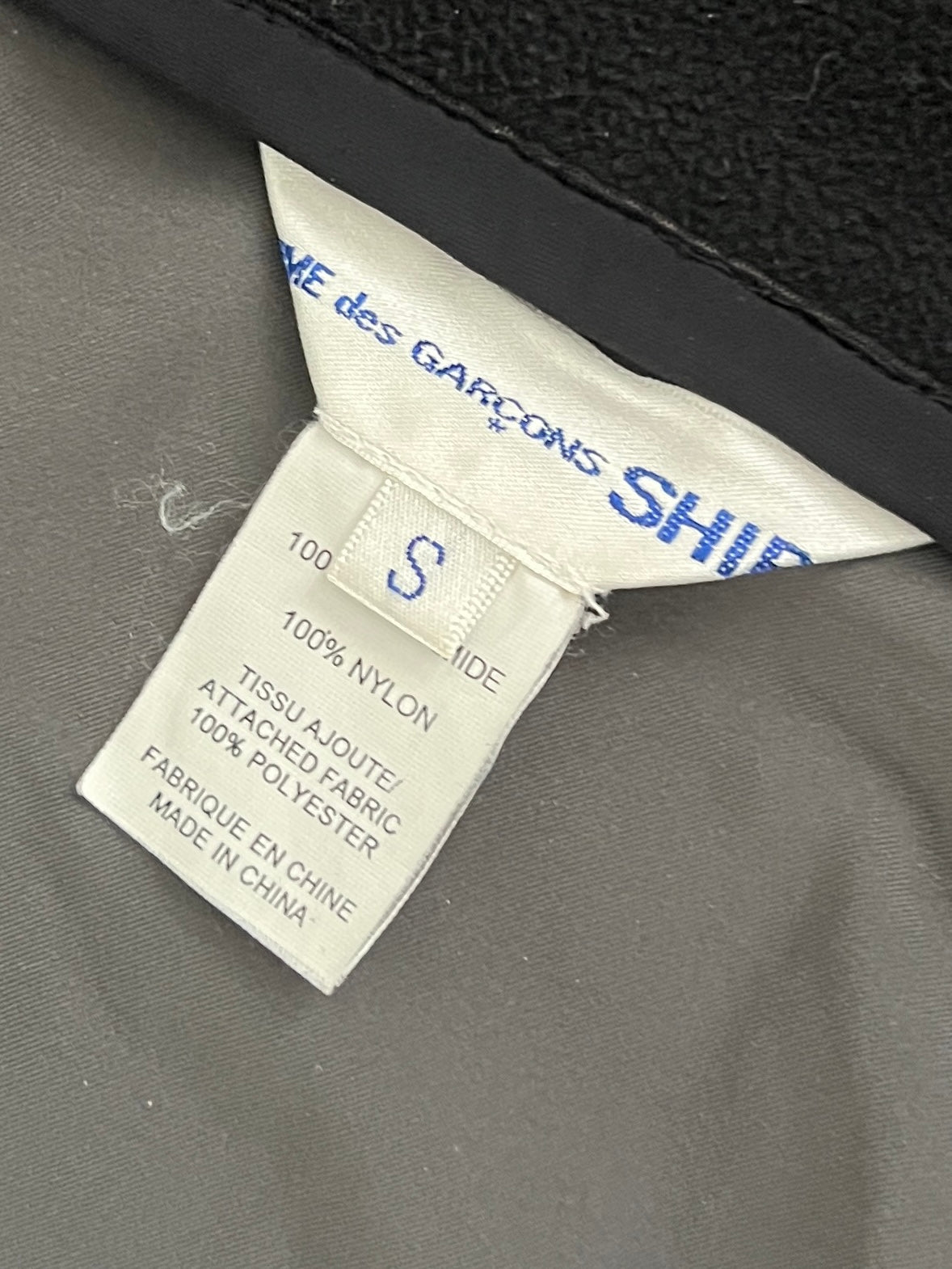 Comme Des Garcons Shirt 2009 Technical Mesh Pocket Jacket - Size S