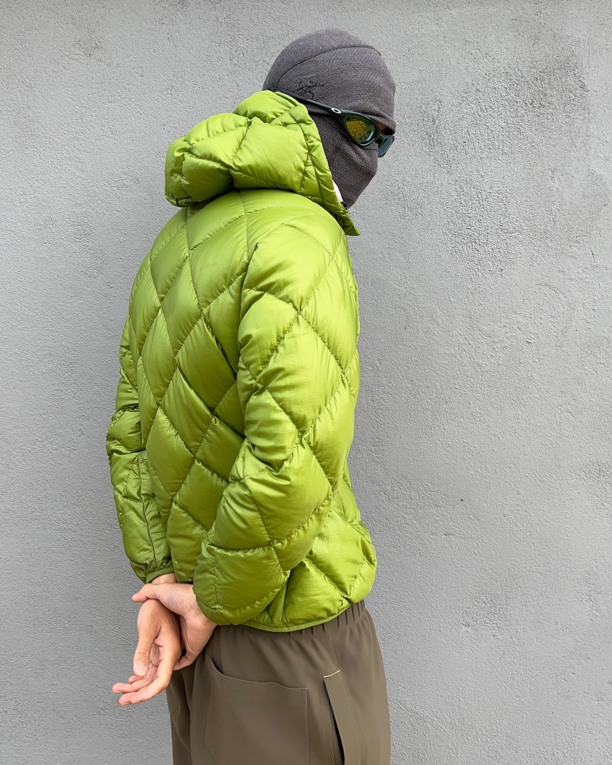 10,900円montbell puffer jacket green Y2K