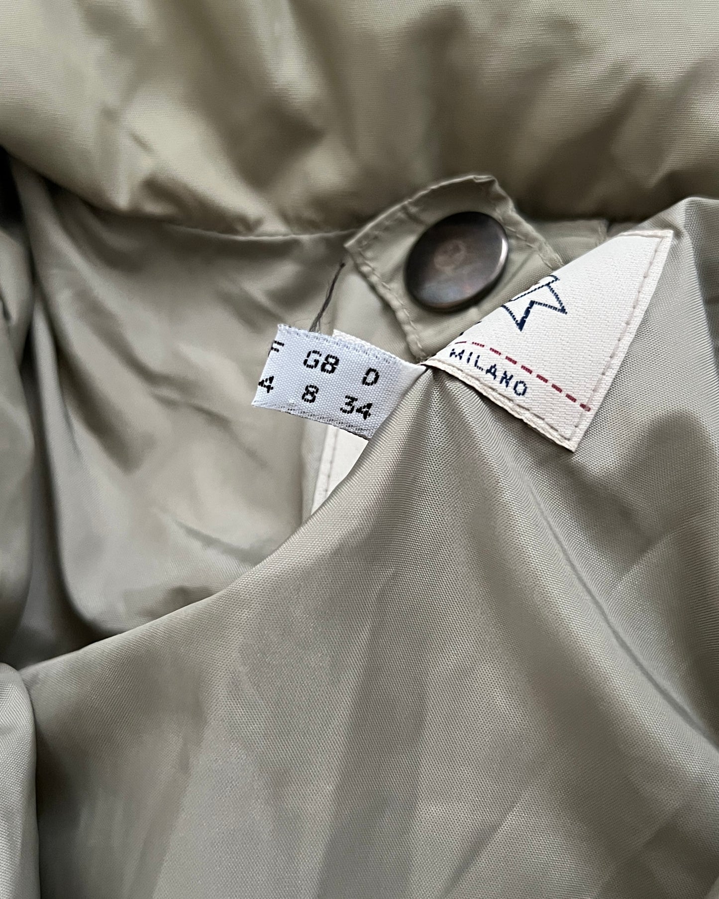 Armani Jeans 1990s Womens Puffer Jacket - Size M Womens
