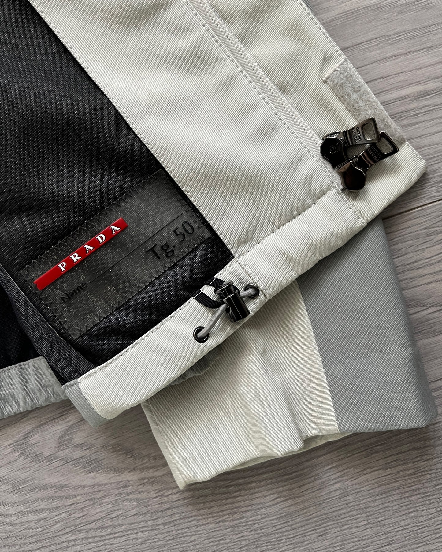Prada FW2007 Colourblock Taped Seam Technical Jacket - Size M