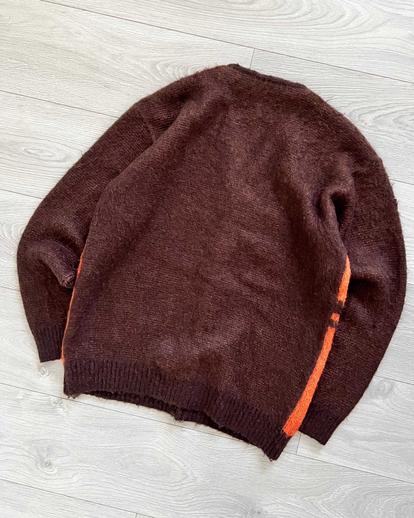 Needles Japan Patchwork Mohair Cardigan - Size M