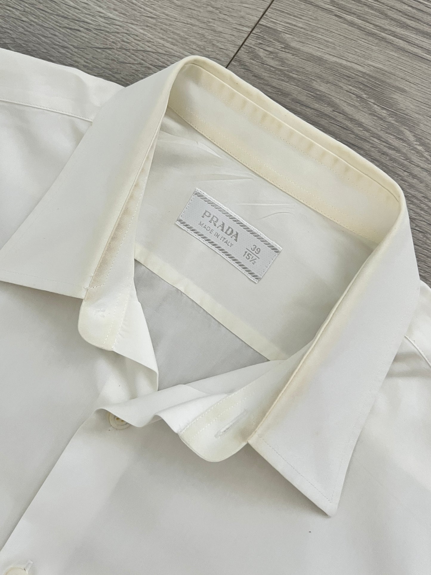 Prada Mainline 2008 White Shirt - Size S