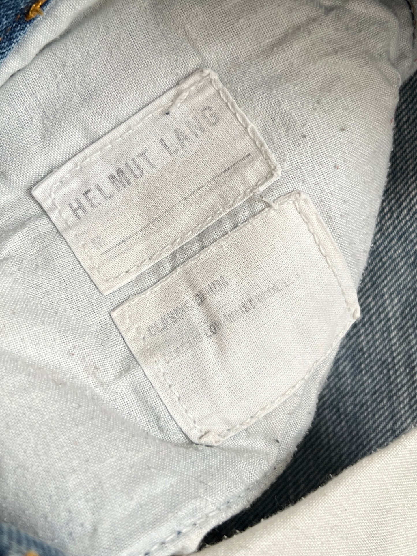 Helmut Lang 2002 Low Waist Boot Cut Denim Jeans - Size 32