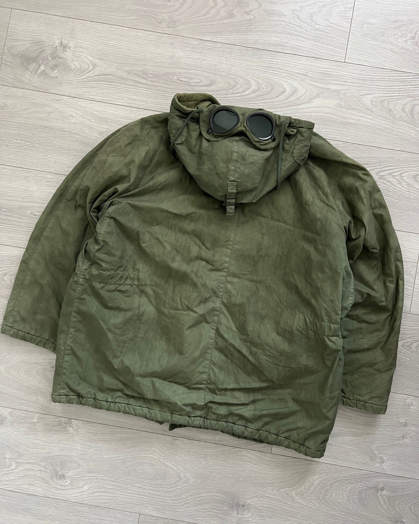 C.P. Company 1980s 'Ideas From Massimo Osti' Military Goggle Parka - Size M