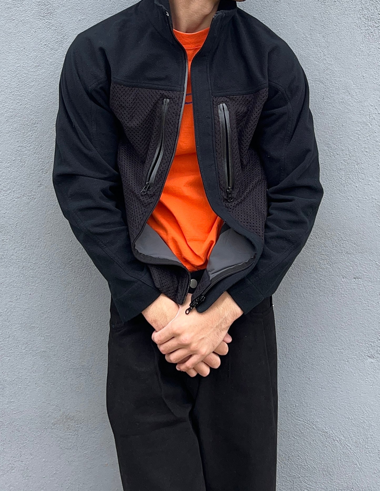 Comme Des Garcons Shirt 2009 Technical Mesh Pocket Jacket - Size S