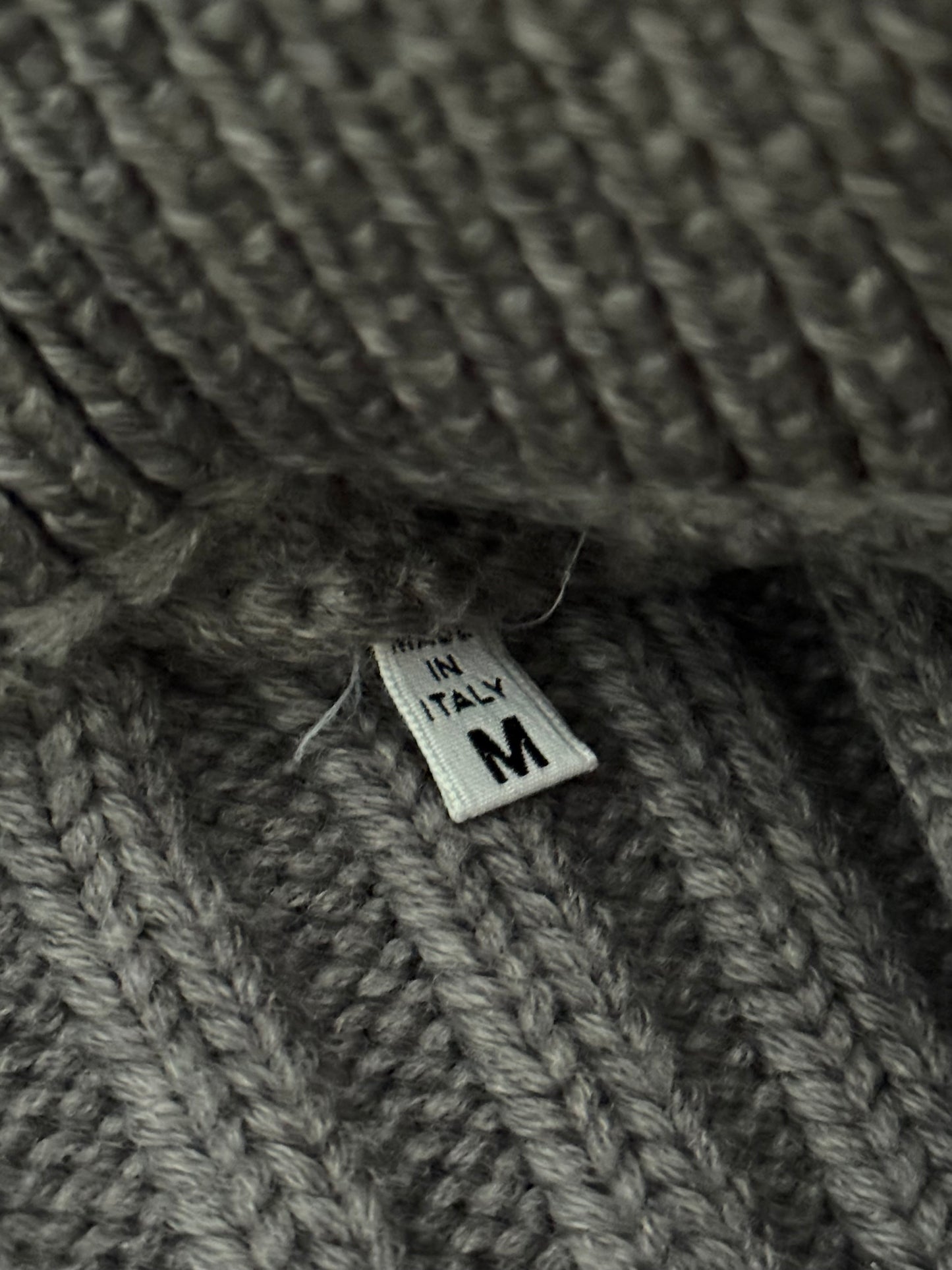 Maison Martin Margiela FW2011 Heavy Knit Ribbed Vest - Size M