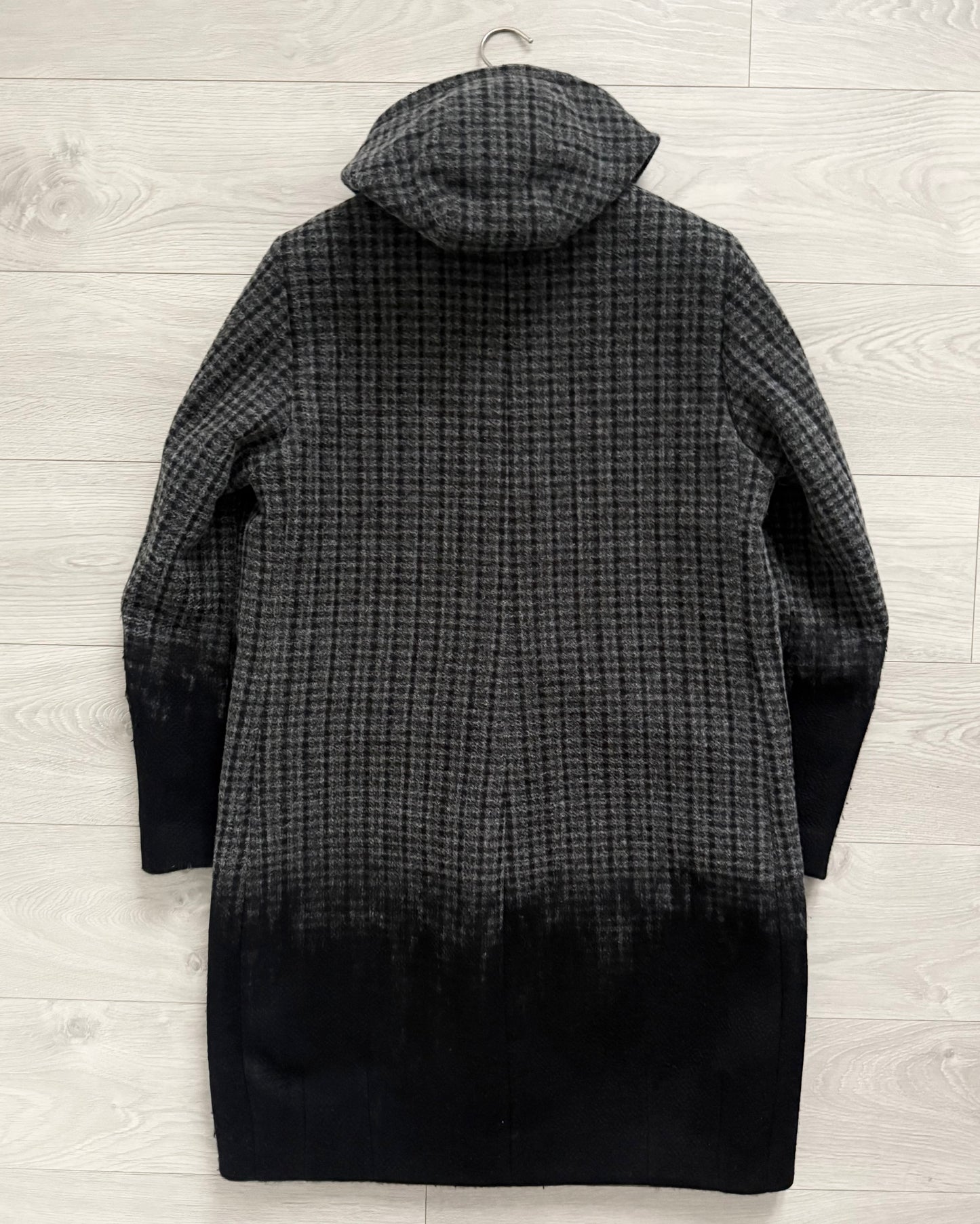 Prada FW2007 Runway Gradient Wool Coat - Size M