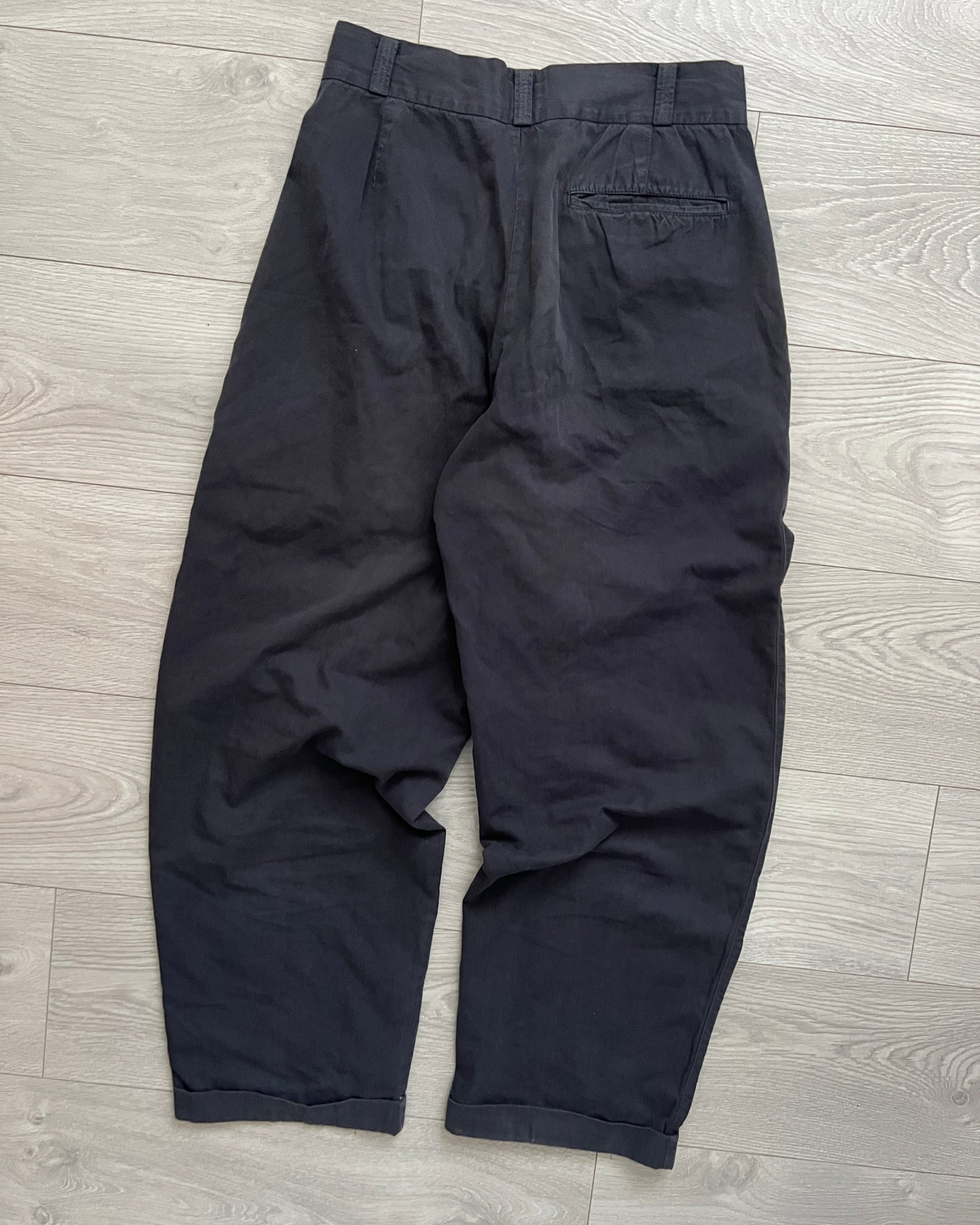 C.P. Company 1980s 'Ideas from Massimo Osti' Pleated Faded Pants - Size 30