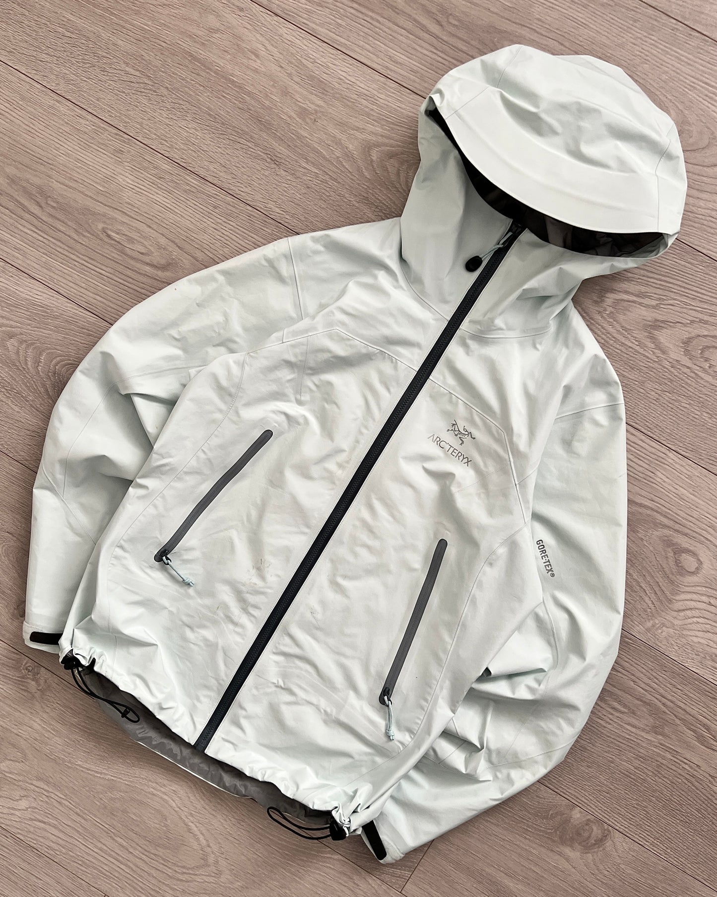 Arcteryx Zeta LT Gore-Tex Tech Jacket in Ether Blue - Size S Womens / XS Mens