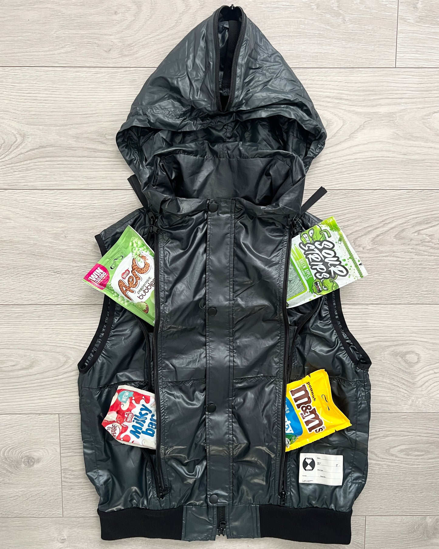 Final Home 1990s Mulit-Pocket Nylon Survival Vest - Size S