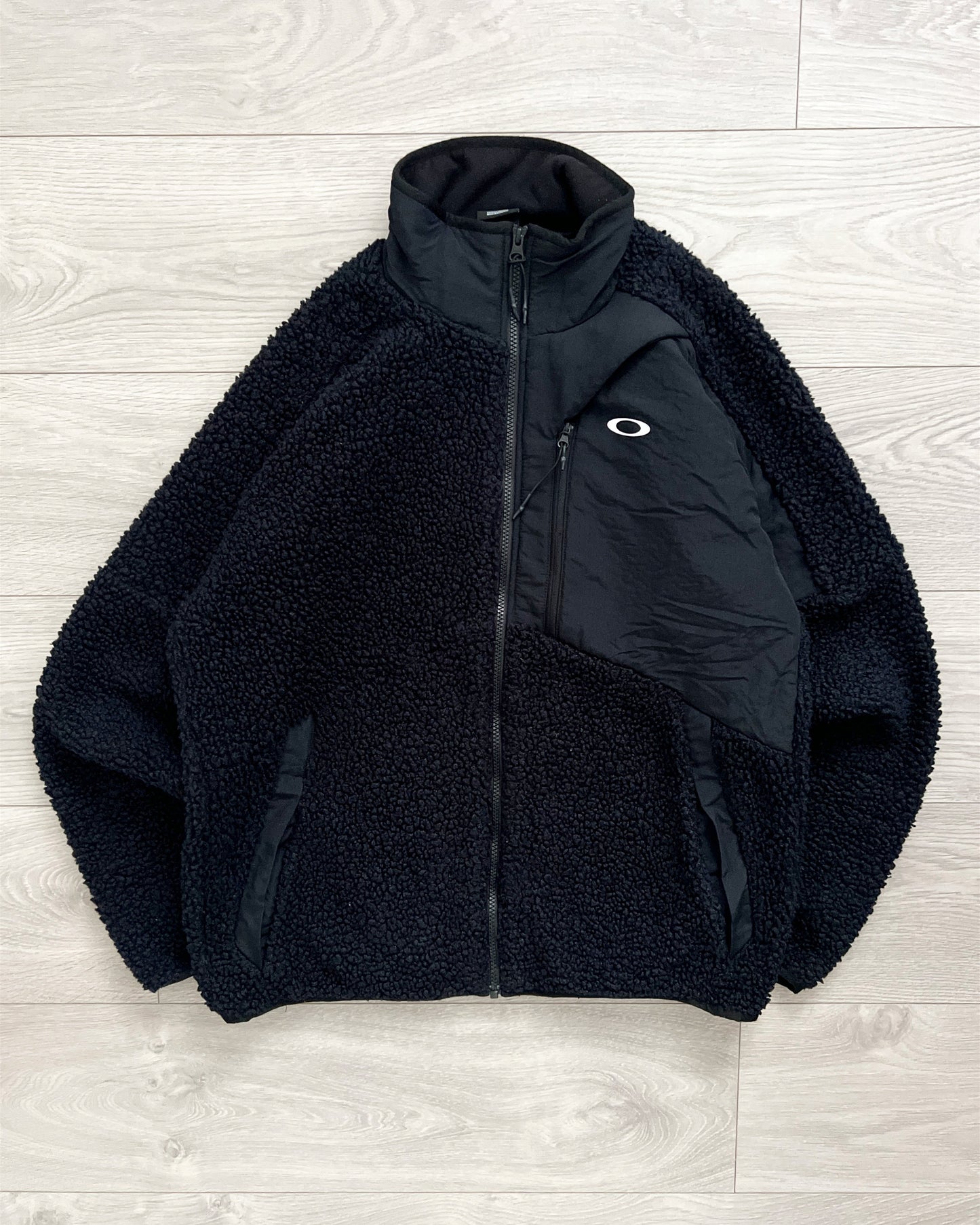 Oakley Nylon Panelled Technical Fleece Jacket - Size M & L