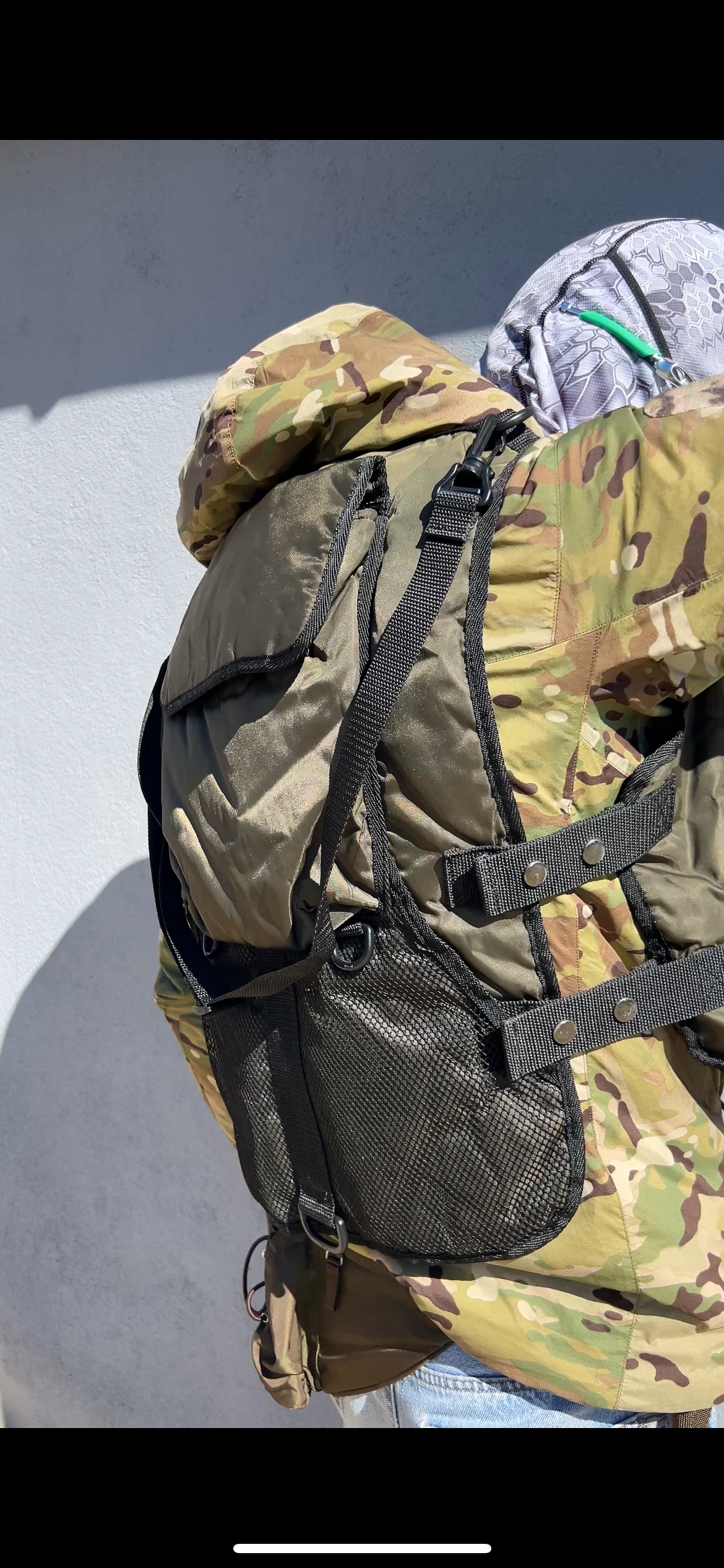 Final Home 1990s Modular Nylon Cargo Vest / Crossbody Bag