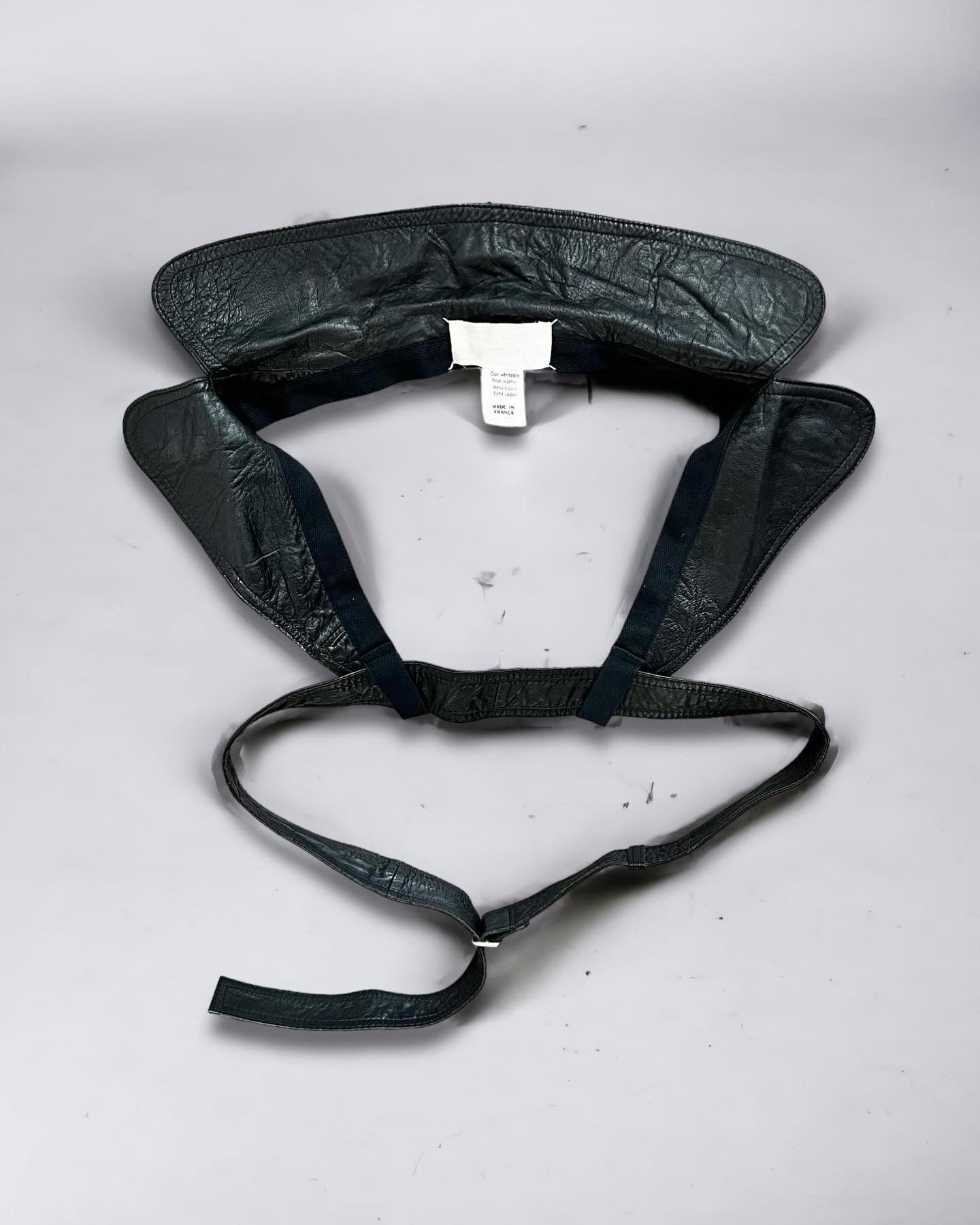 Maison Martin Margiela 1990s Artisanal Leather Harness - One Size 