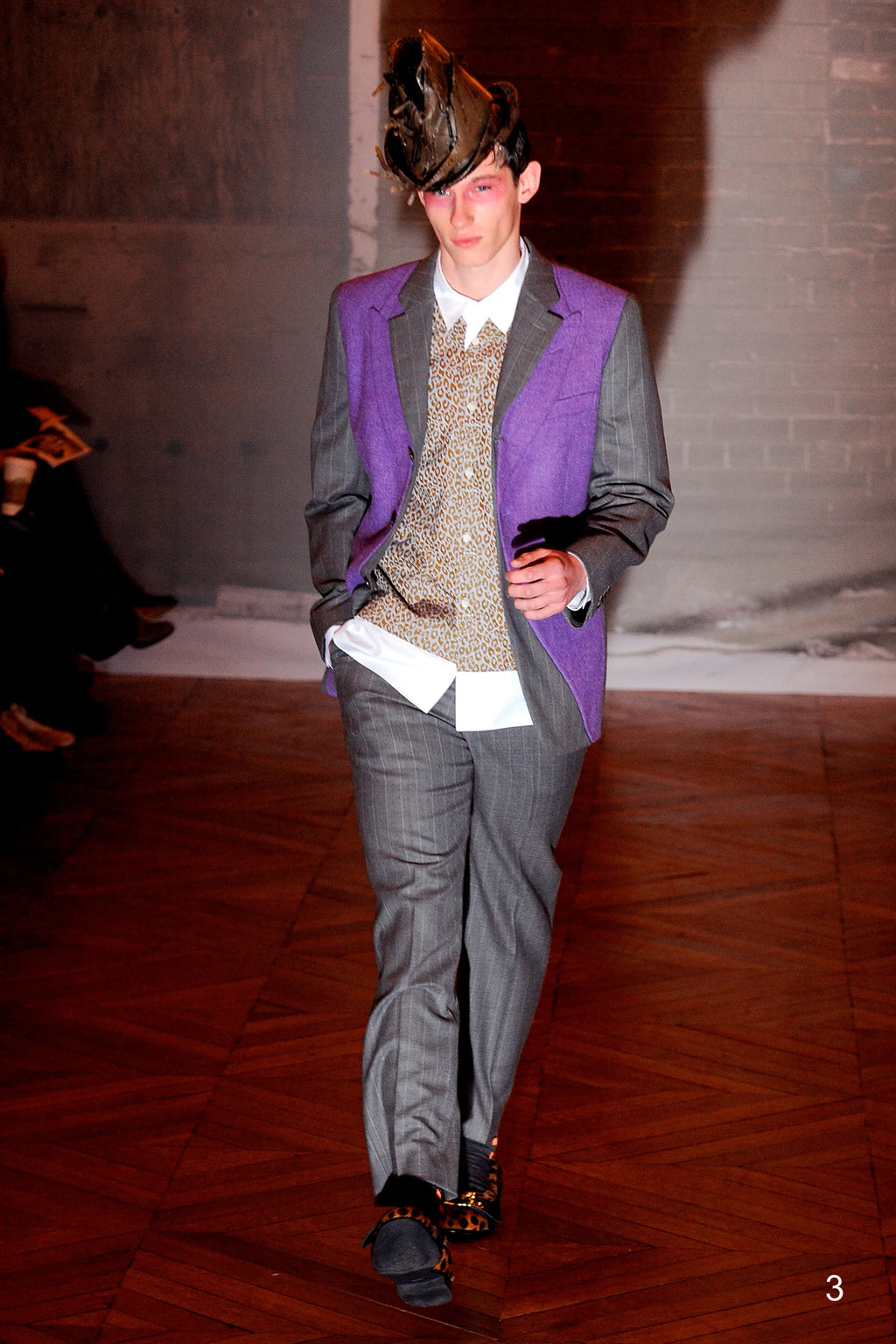 Comme Des Garcons Homme Plus AW2009 Curve Panelled Wool Suit - Size XS Jacket / 30" Waist
