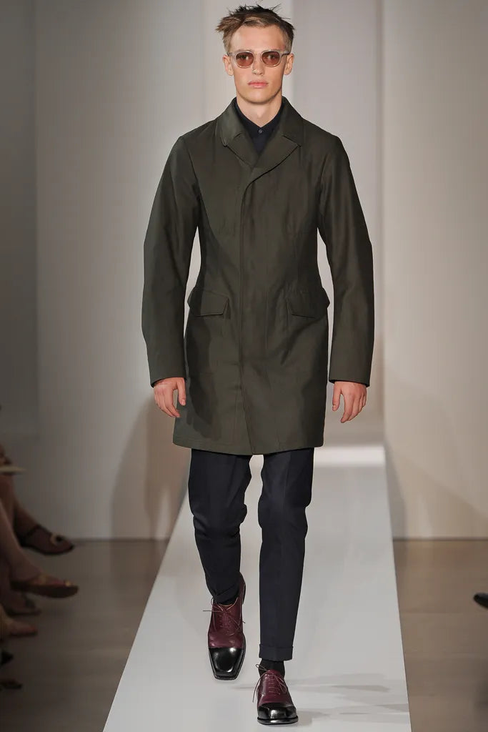 Jil Sander SS2013 Green Utility Coat - Size S