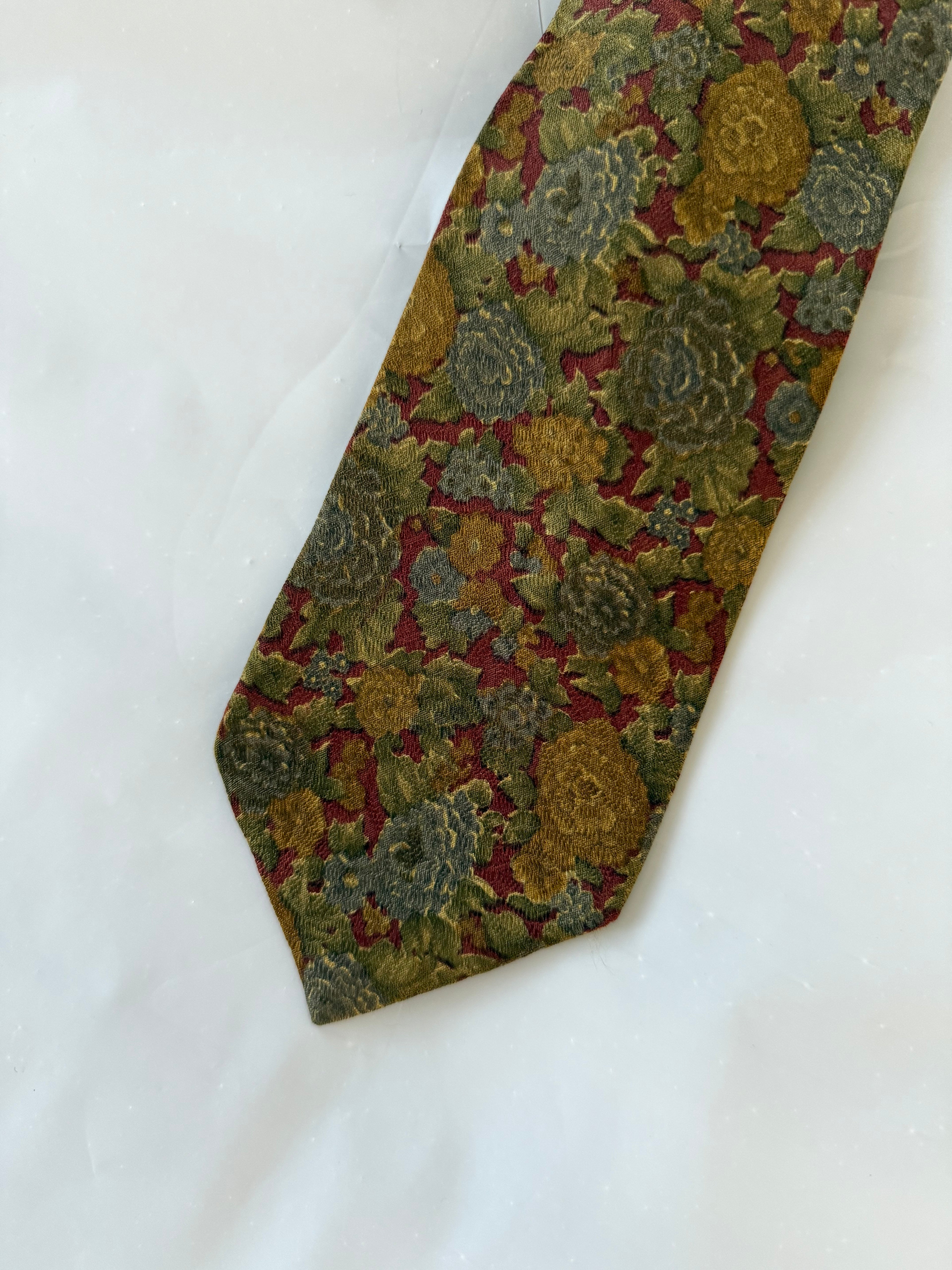 Manic 1990s Silk Tie