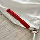 Prada Sport SS2002 Technical Baggy Nylon Bungee Hem Red Tab Pants - Size M
