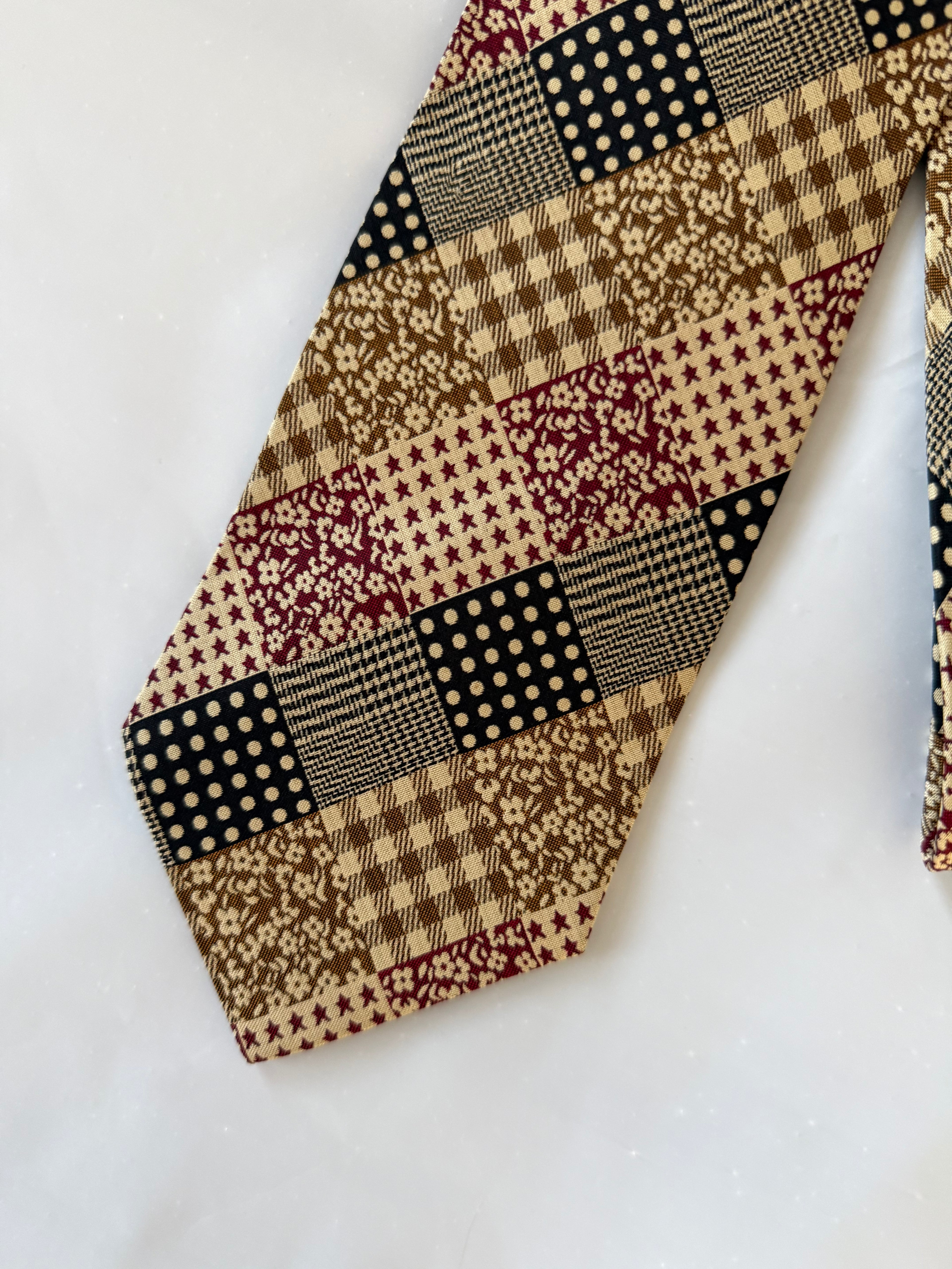 Capacci 1990s Silk Tie Made in Italy