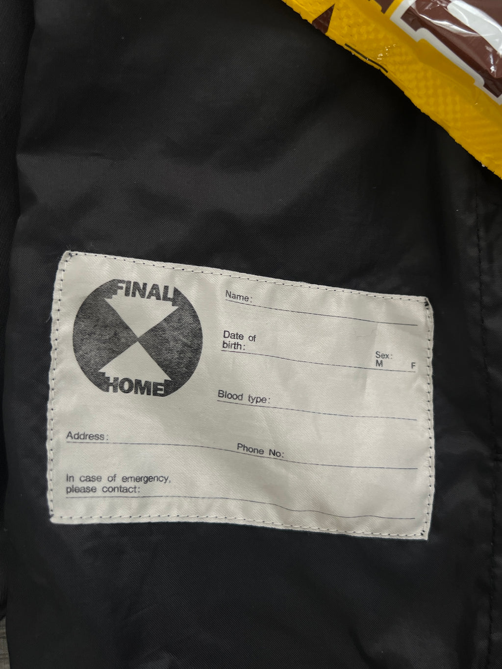 Final Home 1990s Mulit-Pocket Nylon Survival Jacket - Size S