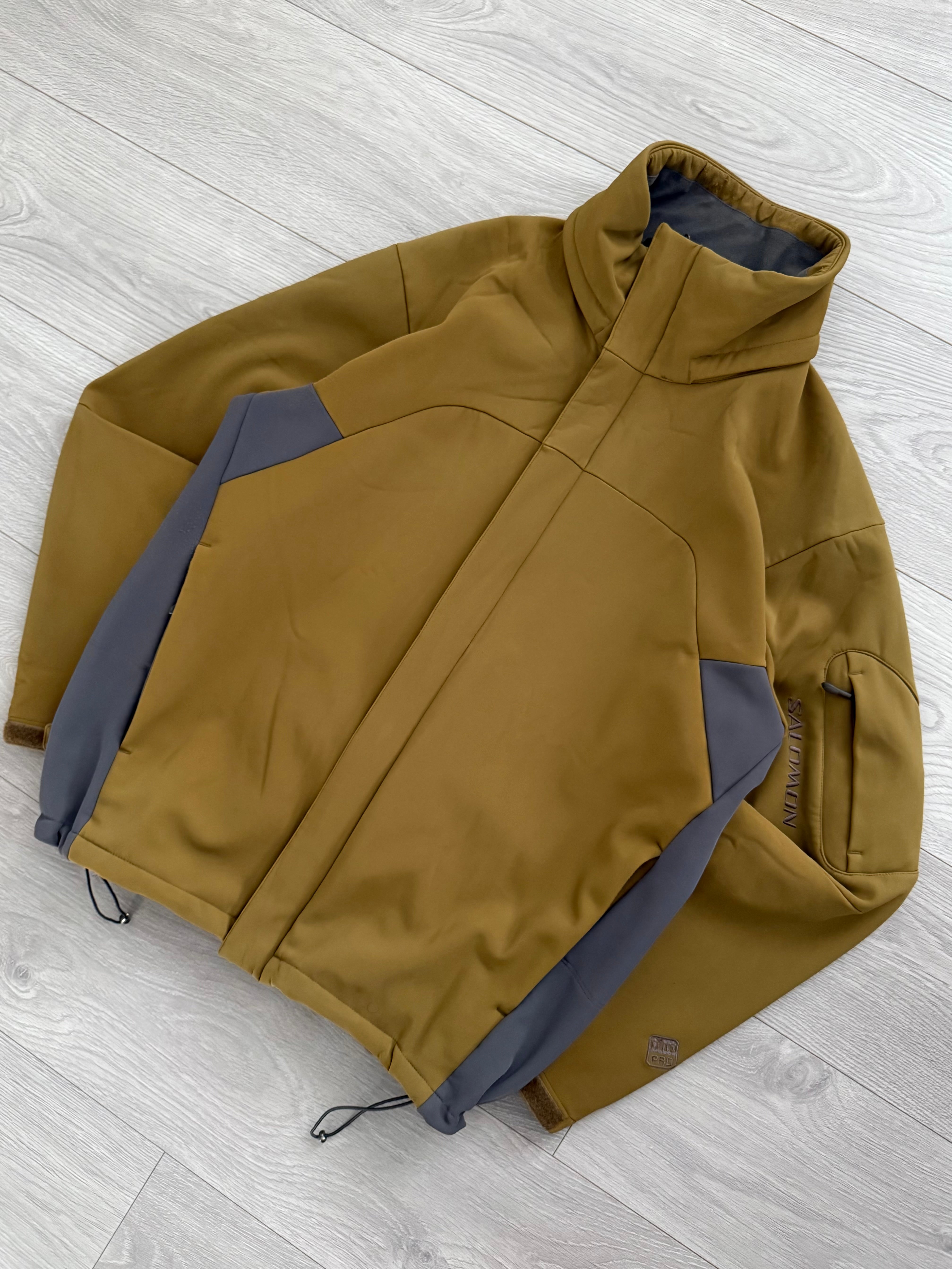 ジャケット・アウター 00s SALOMON  jacket Salomon 00s Technical Waterproof Panelled Fleece Lined Vent Jacket