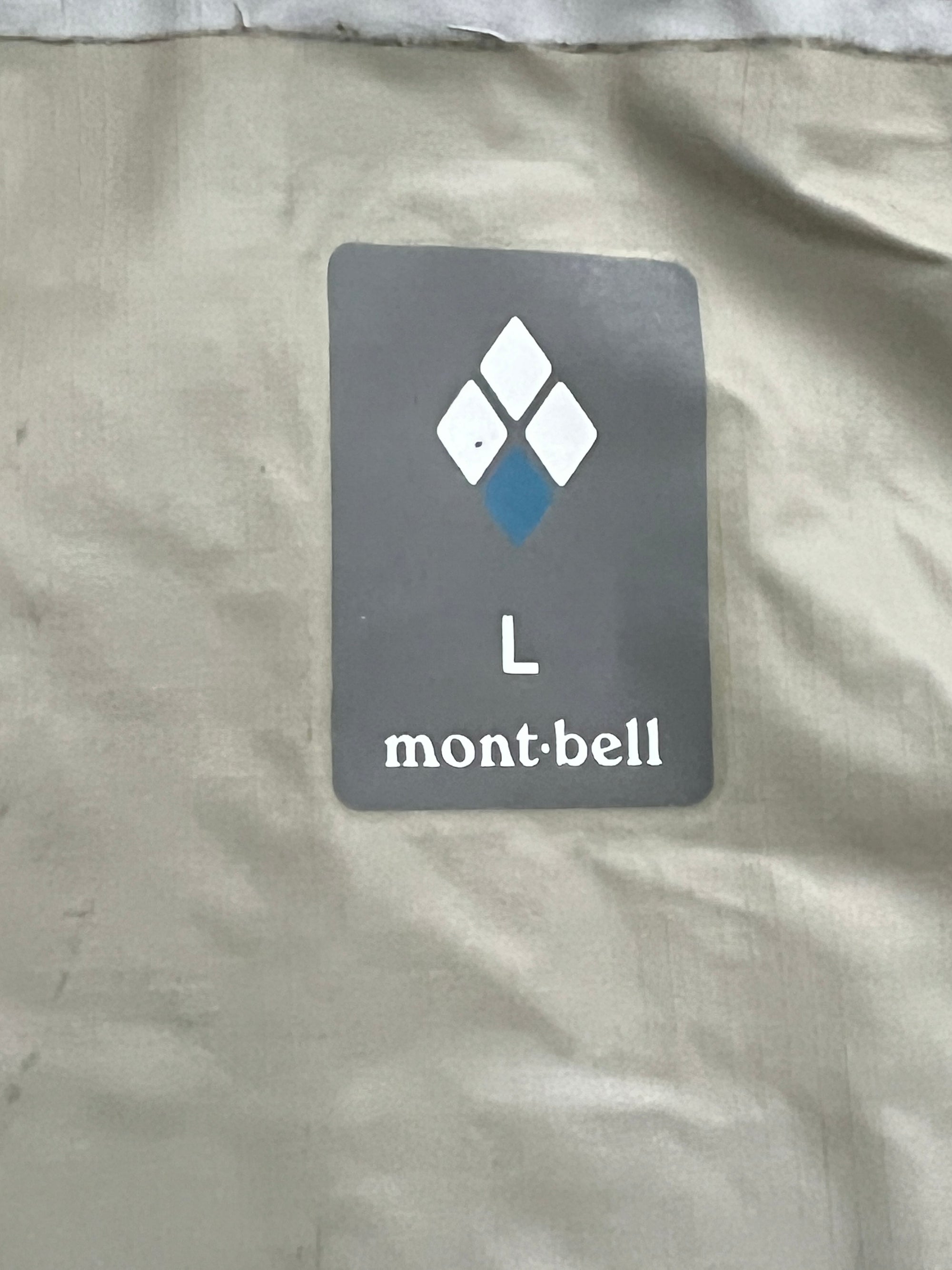 Montbell 00s Waterproof Rain Jacket Crocodile Green - Size M