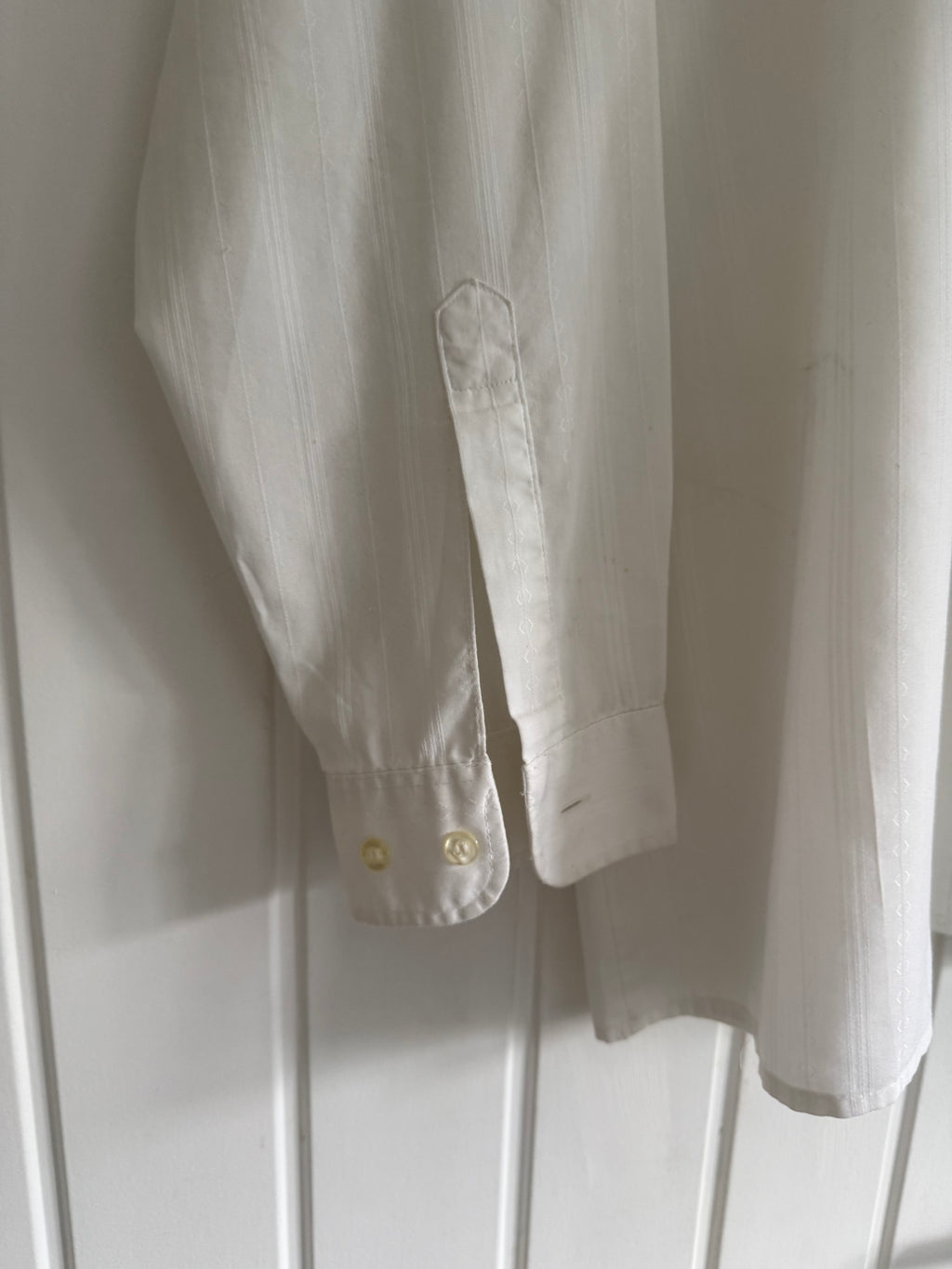 Maison Martin Margiela AW2004 Artisanal Line (0)(10) Ink Splatter Split Shirt - Size L