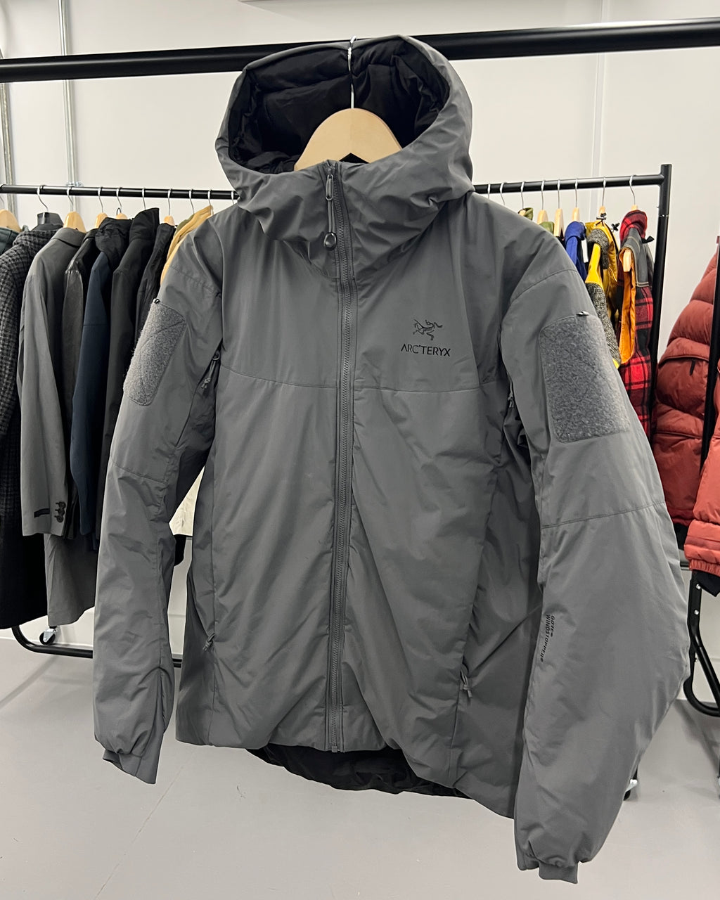 Arcteryx LEAF Cold WX LT Hooded Jacket Gen 2 Wolf Grey - Size XS