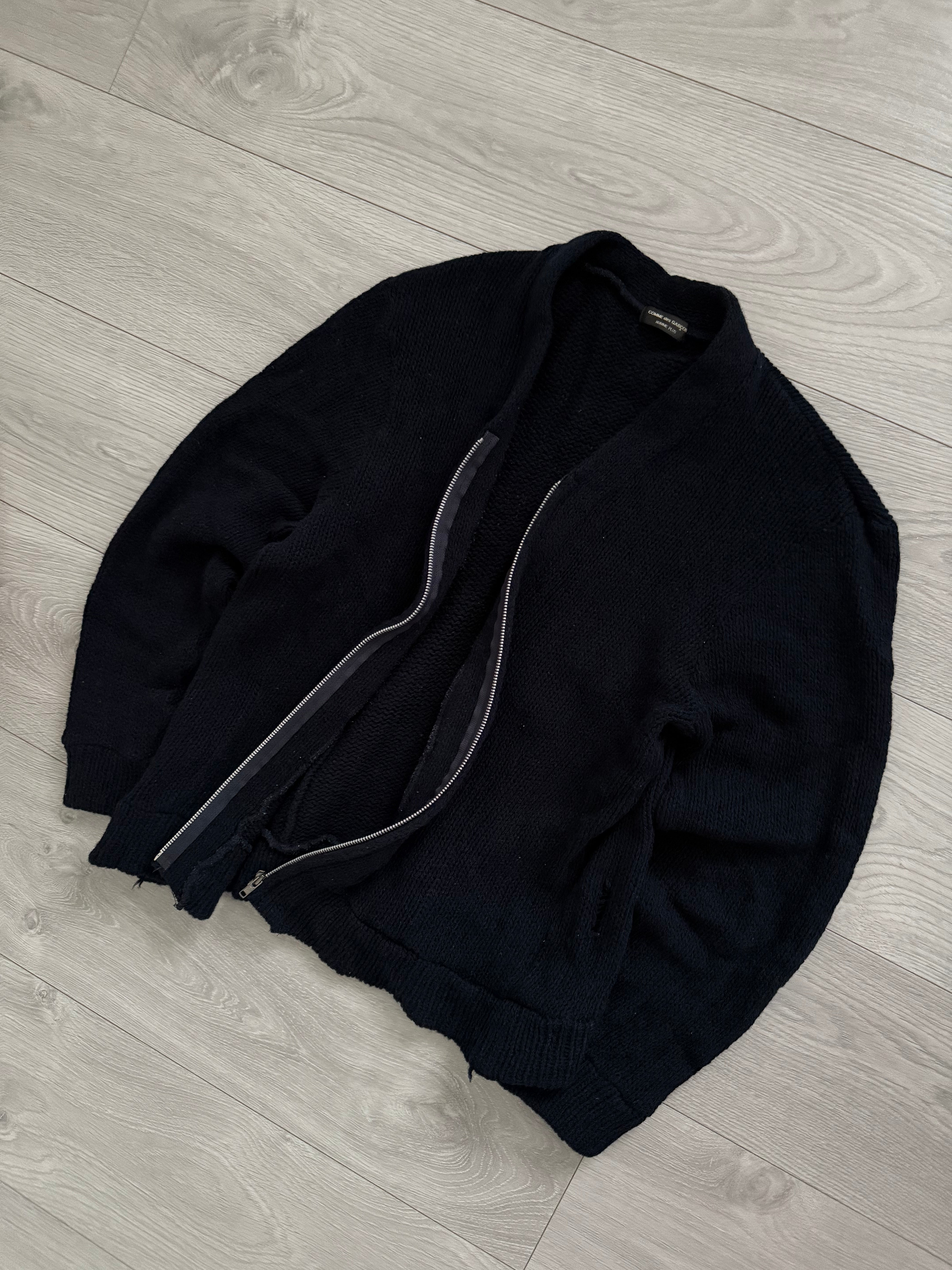 トップス COMMEdesGARCONS HOMME PLUS 97's CARDIGAN Comme Des Garcons Homme Plus WOOL CARDIGAN - UNION LOS ANGELES