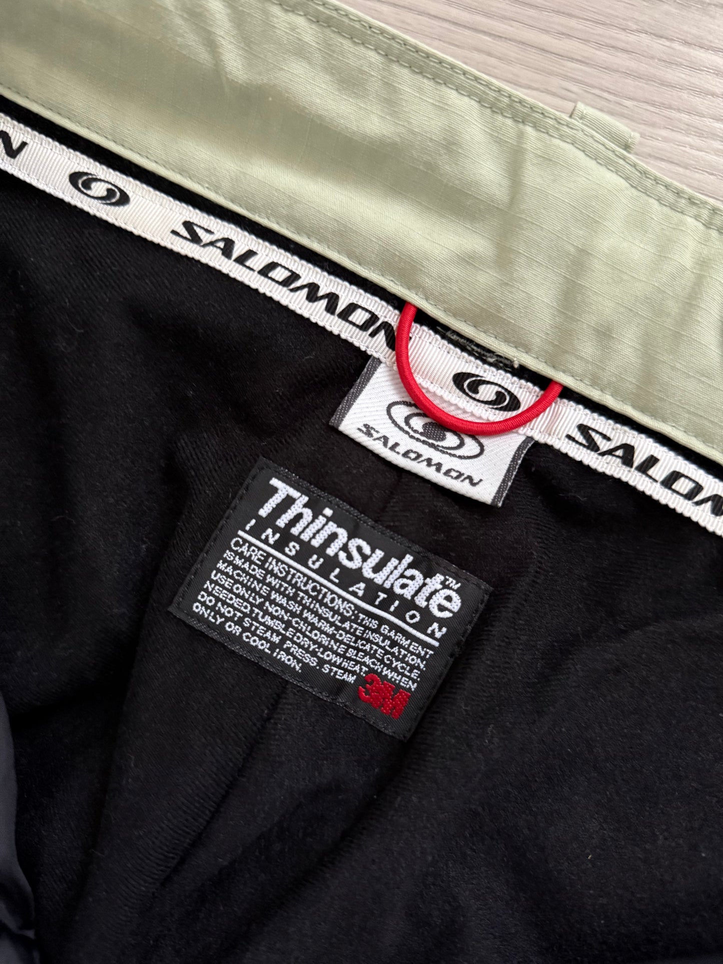 Salomon 1990s Waterproof Insulated Ski Jacket & Pants Set - Size M Jacket / 32" Waist