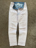 Maison Martin Margiela Artisanal Line (0) SS2000 Pink Painted Denim Jeans - Size 29" Waist