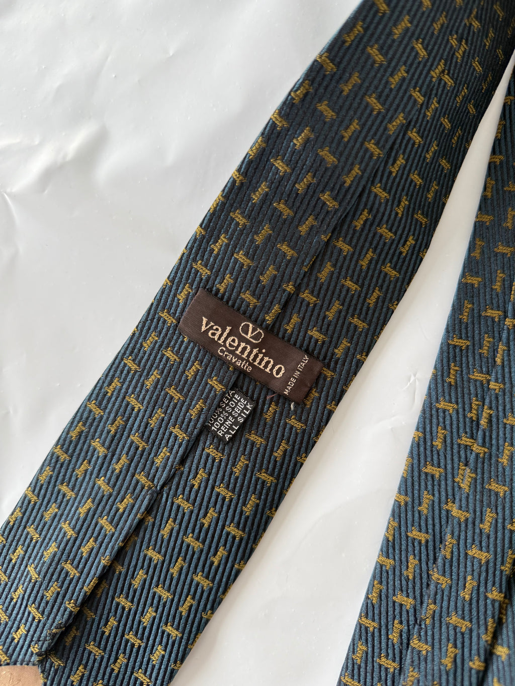 Valentino 1990s Silk Tie