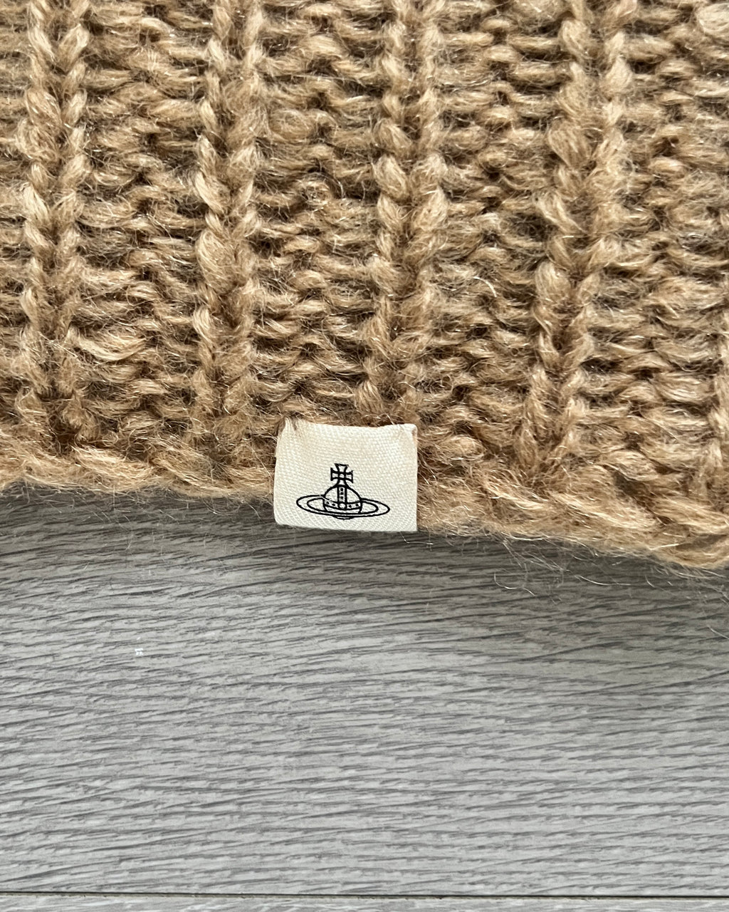Vivienne Westwood Oversized Gradient Mohair Knit - One Size