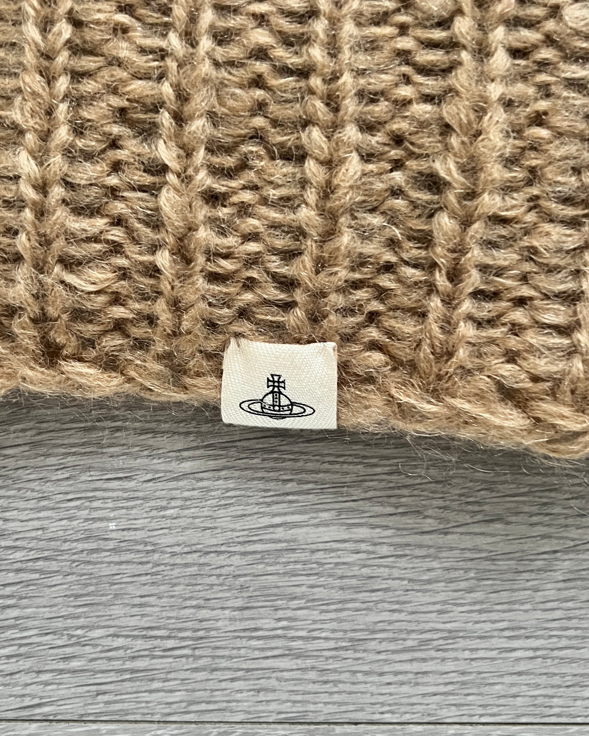 Vivienne Westwood Oversized Gradient Mohair Knit - One Size