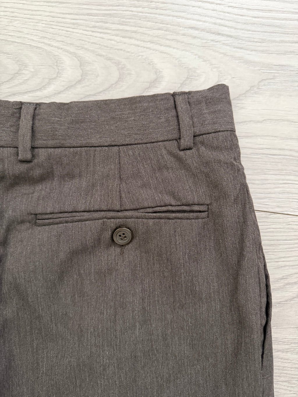 Hilton Vestimenta Armani 1990s Double Pleat Taupe Brown Pants - Size 30" Waist
