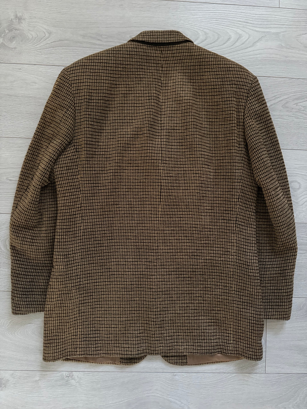 Hugo Boss 1980s 3B Textured Acrylic Wool Sport Jacket Blazer - Size M