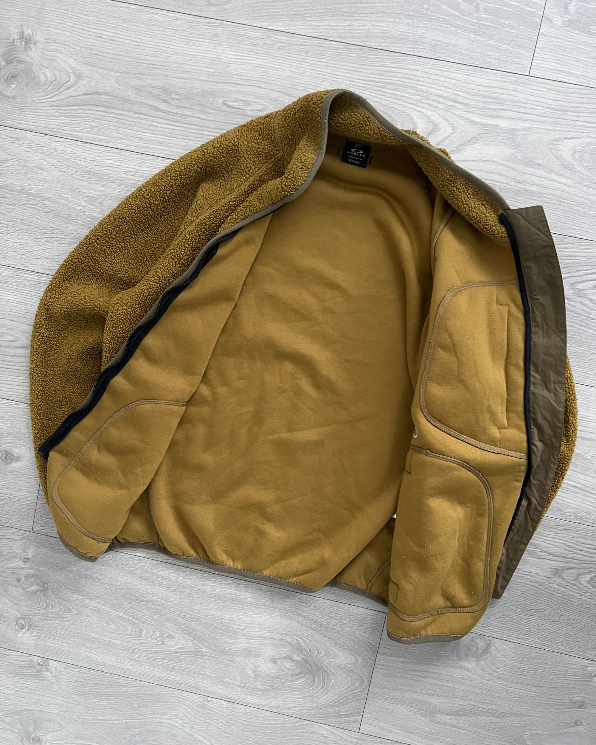 Oakley Brown Tech Fleece Jacket - Size S